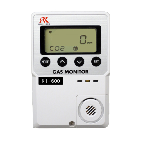 小型CO2モニター RI-600 | 製品情報 | ガス検知器 ガス警報器の