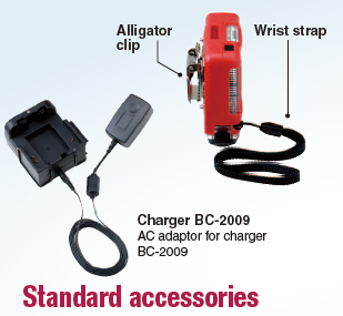 GX-2009 Standard accessories